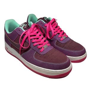 Rare Nike Air Force 1 Low GR Cherrywood / Pink Foil